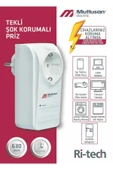 TEKLİ ŞOK KORUMALI PRİZ thumbnail 1