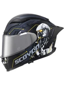Scoyco 871 Cyber Full Face Kask thumbnail 1