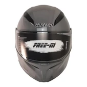 Free-M 965 Nardo Gri Çene Açılır Kask thumbnail 2