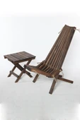 WoodenWorker Katlanır Ahşap Sandalye Takımı thumbnail 1