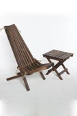WoodenWorker Katlanır Ahşap Sandalye Takımı thumbnail 2