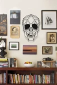 KURUKAFA SKULL METAL DUVAR DEKORU thumbnail 2