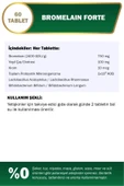 NUTRAXIN Bromelain Forte 750 mg 60 Tablet thumbnail 2