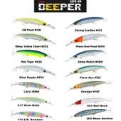 Fujin Deeper 125S-DR Slow Sinking Maket Balık thumbnail 2