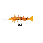 Ryuji Real Shrimp 7.6cm 12gr Silikon Karides Yem thumbnail 5