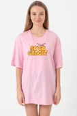 Inspector Gadget Go Go Gadget Pembe Kadın Oversize Tshirt thumbnail 1