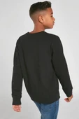 Squid Game Player 001 Siyah Çocuk 2ip Sweatshirt thumbnail 2