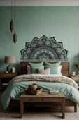 MANDALA DESENLİ METAL DUVAR DEKORU thumbnail 4