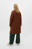 Pull & Bear Buklet Suni Kürk Kaban Kavruk Rengi thumbnail 2