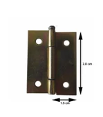 Yaprak Menteşe 1,5 cm thumbnail 1