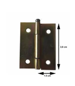 Yaprak Menteşe 1,5 cm thumbnail 6