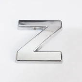 Cemax Z Harfi  3,75 cm Krom Yapışkanlı thumbnail 1