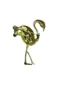 Zarif Flamingo Broş thumbnail 4