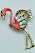 Zarif Flamingo Broş thumbnail 2