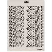 Rich Dantel Seri DN-907 Stencil 35x25 cm thumbnail 4