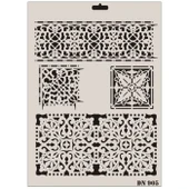 Rich Dantel Seri DN-905 Stencil 35x25 cm thumbnail 5