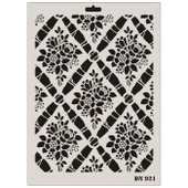 Rich Dantel Seri DN-921 Stencil 35x25 cm thumbnail 1