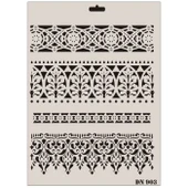 Rich Dantel Seri DN-903 Stencil 35x25 cm thumbnail 3