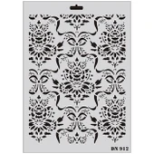 Rich Dantel Seri DN-912 Stencil 35x25 cm thumbnail 1