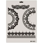 Rich Dantel Seri DN-922 Stencil 35x25 cm thumbnail 4