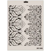 Rich Dantel Seri DN-906 Stencil 35x25 cm thumbnail 5