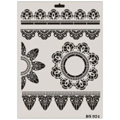 Rich Dantel Seri DN-924 Stencil 35x25 cm thumbnail 4