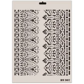 Rich Dantel Seri DN-907 Stencil 35x25 cm thumbnail 1