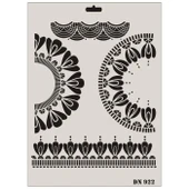 Rich Dantel Seri DN-922 Stencil 35x25 cm thumbnail 3