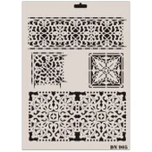 Rich Dantel Seri DN-905 Stencil 35x25 cm thumbnail 1