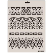 Rich Dantel Seri DN-903 Stencil 35x25 cm thumbnail 1