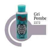 Rich Multi Surface 2272 Gri Pembe Akrilik Boya 130 cc thumbnail 2