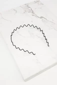 Vilma Aksesuar Tel Taç Toka Zigzag thumbnail 1