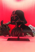 TatuCraft Star Wars Darth Vader 2d Figür - Siyah thumbnail 1