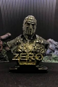 TatuCraft Mortal Kombat Sub-Zero Büst 10cm - Gold Efekt thumbnail 1