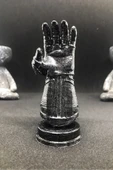 TatuCraft Marvel Thanos Eldiven Büst 10cm - Silver Efekt thumbnail 3