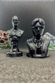 TatuCraft Harry Potter & Voldemort Büst 10cm - Siyah thumbnail 1
