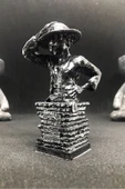 TatuCraft Monkey D. Luffy One Piece Büst 10cm - Silver Efekt thumbnail 2