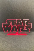 TatuCraft Star Wars 2d Figür - Kırmızı thumbnail 1