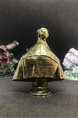 TatuCraft Hellboy Büst 10cm - Gold Efekt thumbnail 3
