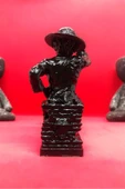 TatuCraft Monkey D. Luffy One Piece Büst 10cm - Siyah thumbnail 3