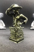 TatuCraft Monkey D. Luffy One Piece Büst 10cm - Gold Efekt thumbnail 2