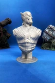 TatuCraft Kaptan Amerika Büst 10cm - Gri thumbnail 1
