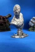 TatuCraft Spider Man Büst 10cm - Gri thumbnail 1
