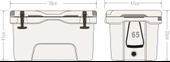 Icepeak Aden Buzluk 65 Litre thumbnail 4