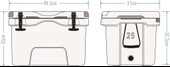 Icepeak Aden Plus Buzluk 25 Litre thumbnail 5