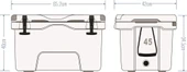 Icepeak Aden Buzluk 45 Litre thumbnail 4