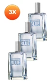 AVON Individual Blue 100 Ml Edt 3lü Eknomik Set thumbnail 4