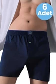 Erkek Pamuklu 6'lı Havlu Bel Boxer thumbnail 7