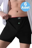 Erkek Pamuklu 6'lı Havlu Bel Boxer thumbnail 1