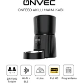 Onvec Onfeed Siyah Akıllı Mama Kabı thumbnail 1
